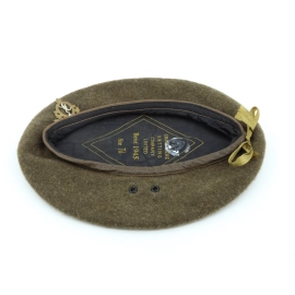 Béret Canadian 1945 & Cap Badge Royal Canadian Corps of Signals