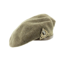 Béret Canadian 1945 & Cap Badge Royal Canadian Corps of Signals