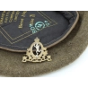 Béret Canadian 1945 & Cap Badge Royal Canadian Corps of Signals