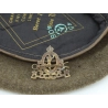Béret Canadian 1945 & Cap Badge Royal Canadian Corps of Signals