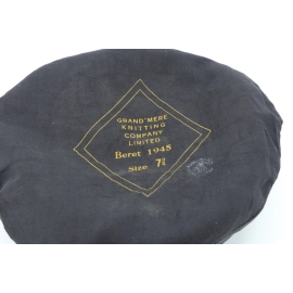 Béret Canadian 1945 & Cap Badge Regiment de la Chaudière