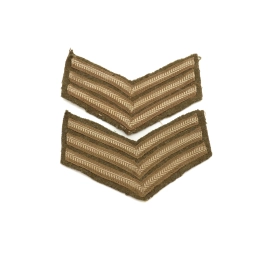 Pair ranks Sergeant British Army