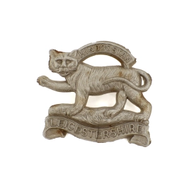 Cap badge "Economique" Leicestershire Regiment