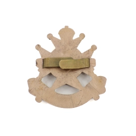 Cap badge "Economic" Notts & Derby Regiment ( Sherwood Foresters)