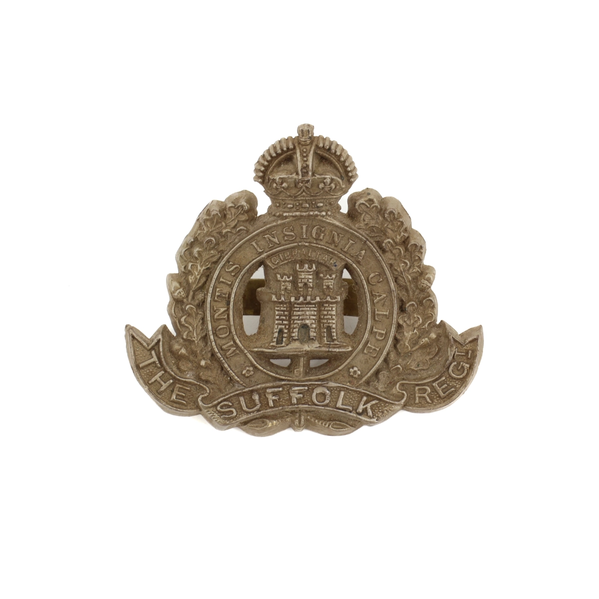 Cap badge "Economique" Suffolk Regiment
