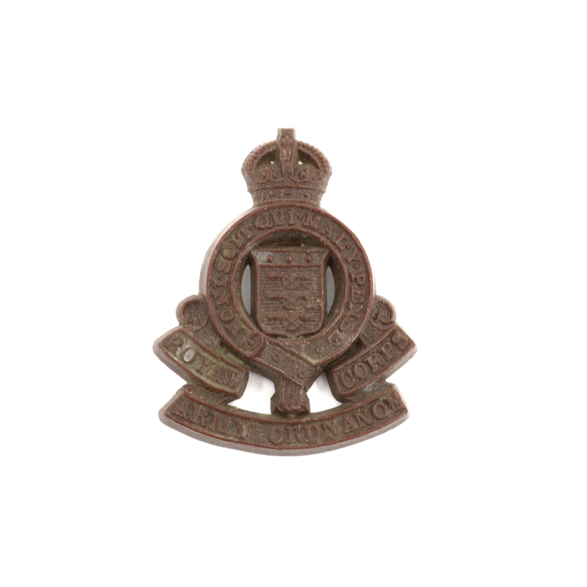Cap badge "Economique" Royal Army Ordnance Corps
