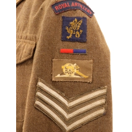 Battledress Royal Artillery - 43rd "Wessex" Infantry Division
