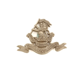 Cap badge "Economique" The West Riding Regiment