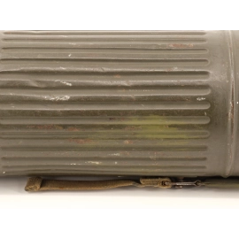German gas mask canister  camouflaged 1940