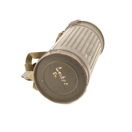 Boitier de masque  anti-gaz  Wehrmacht Camouflé 1940