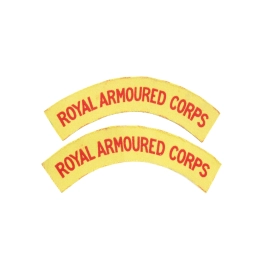 Titles Royal Armoured Corps British Army