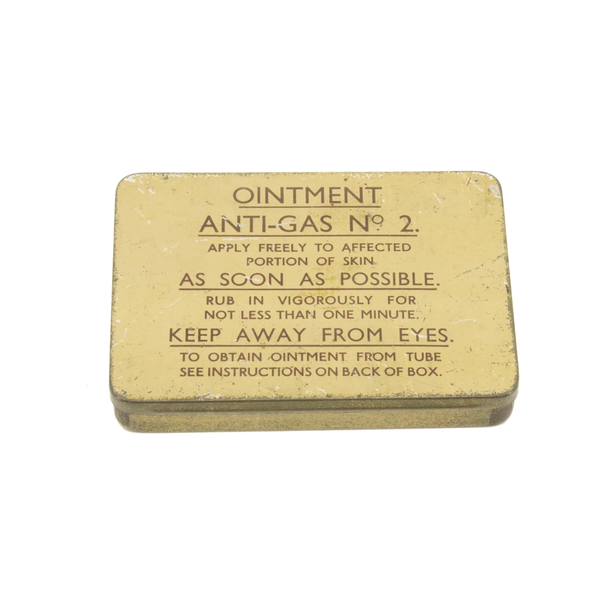 Decontamination ointment N°2 British Army