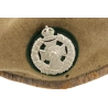 Khaki béret "Rifle Brigade" British Army 1945