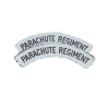 Pair Titles Parachute Regiment Printed