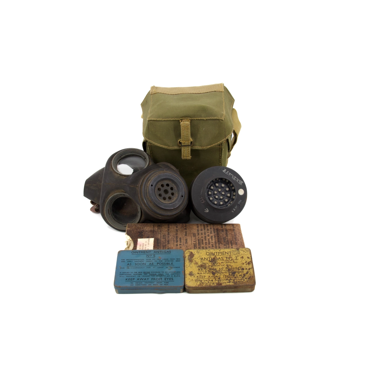 Masque Anti-Gaz British Army 1943