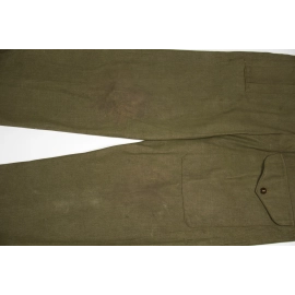 British Pattern 40 Denim trousers 1943