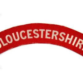 Title "Gloucestershire"  Régiment British Army