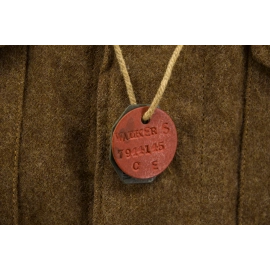 Battledress Royal Armoured Corps - Identifié "S. Walker"