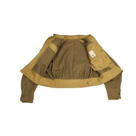 Battledress Royal Armoured Corps - Identifié "S. Walker"