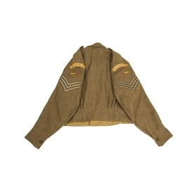 Battledress Royal Armoured Corps - Identified "S. Walker"