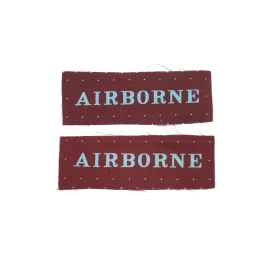 Pair "Airborne" Strip Printed