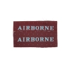 Pair "Airborne" Strip Printed