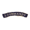 Insigne n°3 Commando "Early" British Army