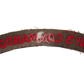 N°3 Commando Title British Army