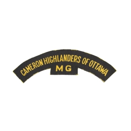 Title Cameron Highlanders of Ottawa Canadien