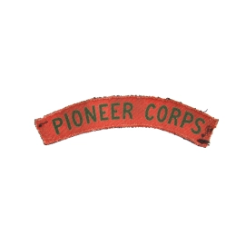 Titles Pionner Corps British Army