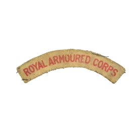 Title Royal Armoured Corps British Army