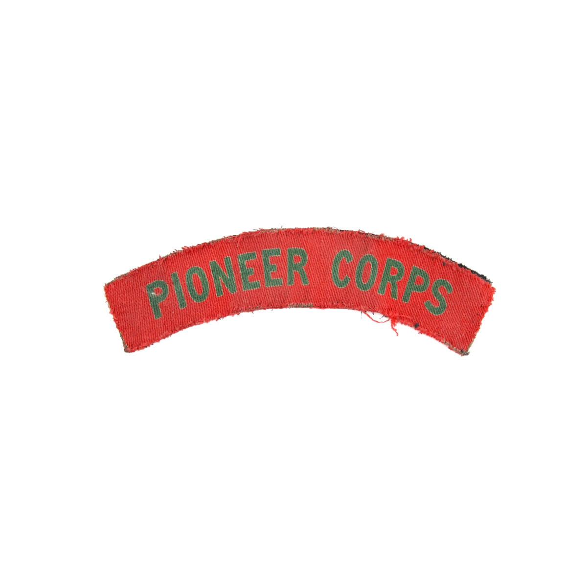 Titles Pionner Corps British Army