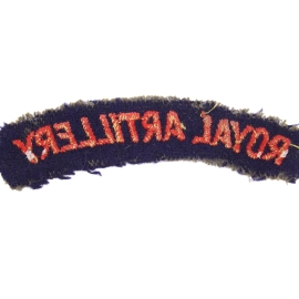 Title Royal Artillery British Army