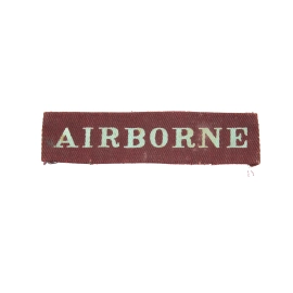 Insigne "Airborne" Strip Imprimé