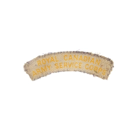 Title Royal Canadian Army Service Corps