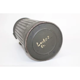 Boitier de masque  anti-gaz  Wehrmacht Camouflé 1940