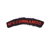 N°6 Commando Embroideread shoulder Title