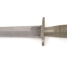 Dague Fairbairn Sykes Wilkinson Sword "Nickelée"