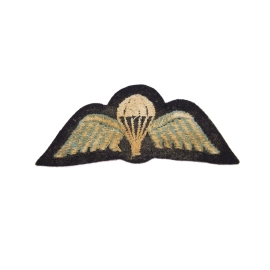 Brevet Parachutiste "Black and Blue" British Army