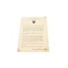 Message Général Dwight D Eisenhower