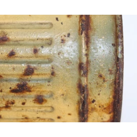 Camouflaged gas mask canister 1940