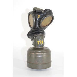 Boitier de masque anti-gaz Wehrmacht Camouflé 1940