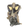 Masque anti-gaz Wehrmacht dans son boitier camouflé trois tons 1944