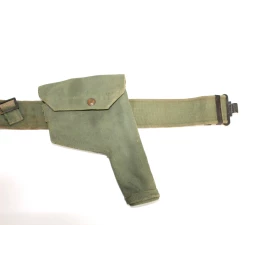 Holster Webley & Belt British Army blancoed