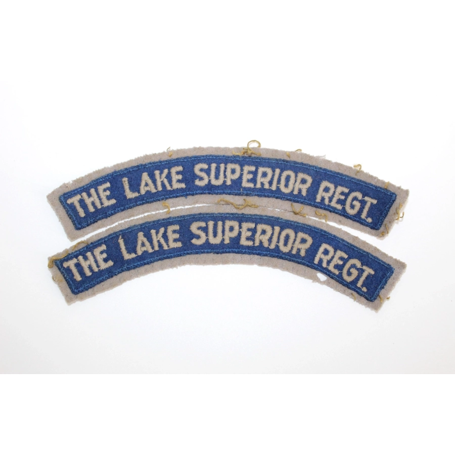 titles Canadien "The Lake Superior Régiment" titles Canadien "The Lake Superior Régiment"