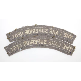 Insignes Canadien "The Lake Superior Régiment"