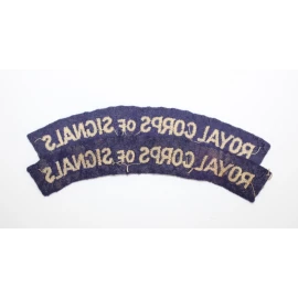 Ensemble insignes  Royal Corps of Signals British Army