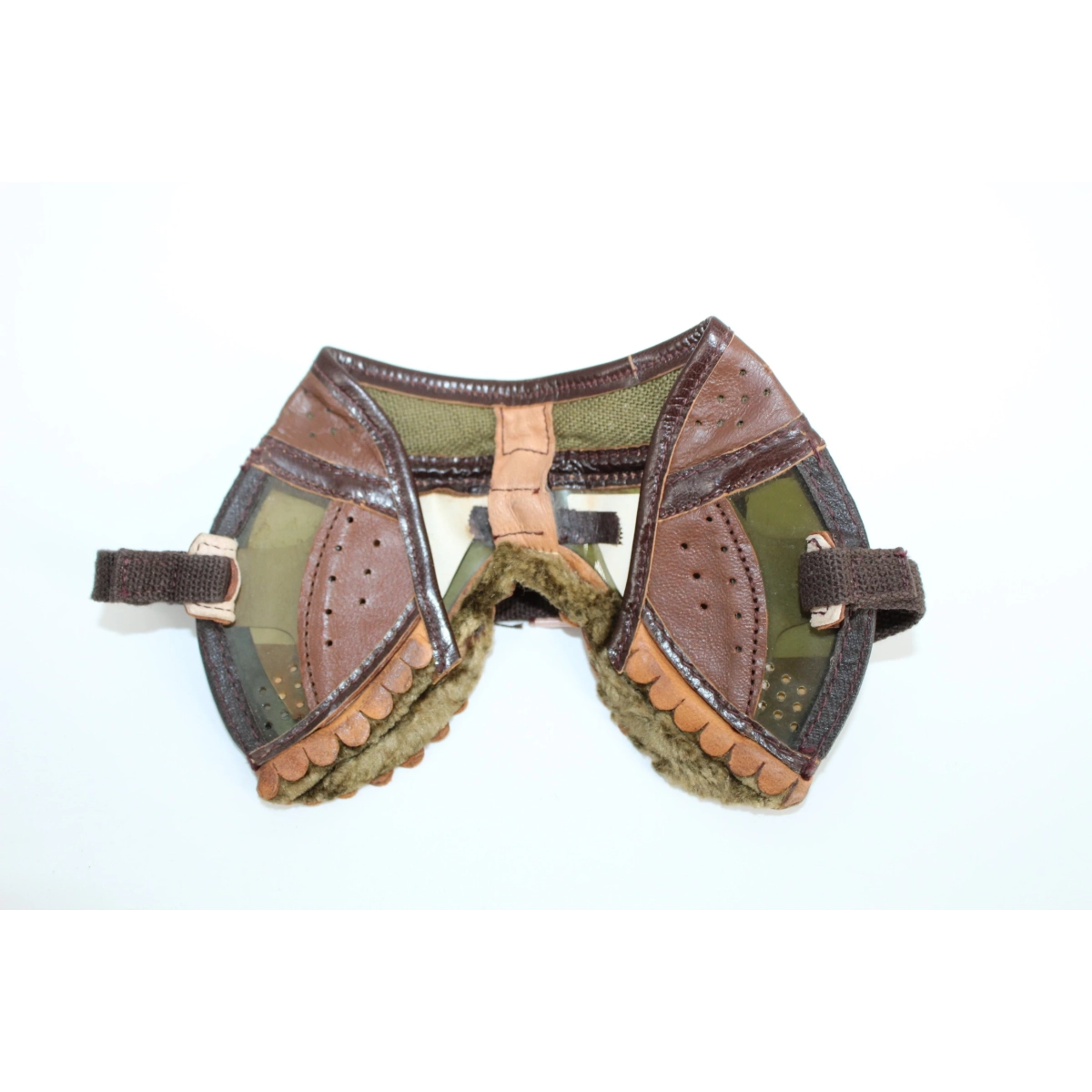LUNETTES M-1943, vertes, datées 1943, avec emballage, neuves