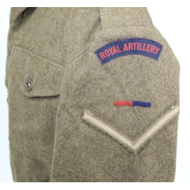 Battledress Lance Corporal - Royal Artillery 1943