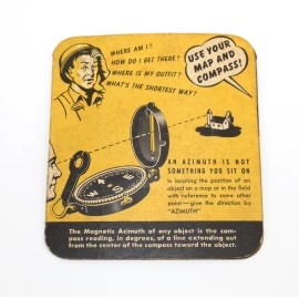 Guide d'utilisation boussole US Army